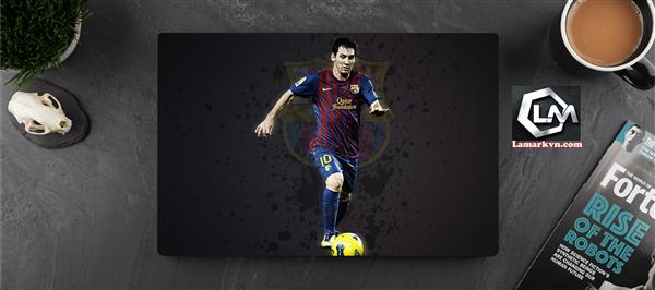 Ảnh đại diện sản phẩm Dán skin laptop cầu thủ , đội bóng , cờ các nước , messi D385